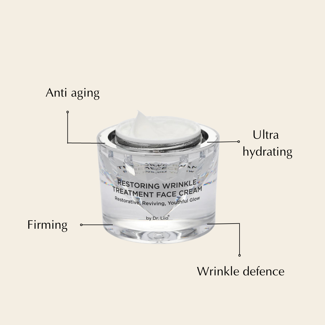 Award Winning Restoring Wrinkle Treatment Face Cream for Mature Skin