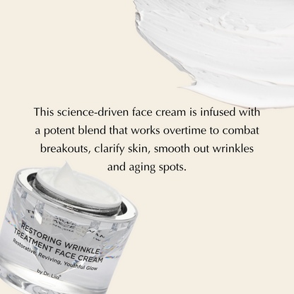 Award Winning Restoring Wrinkle Treatment Face Cream for Mature Skin