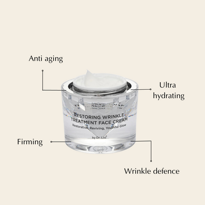 Award Winning Restoring Wrinkle Treatment Face Cream for Mature Skin