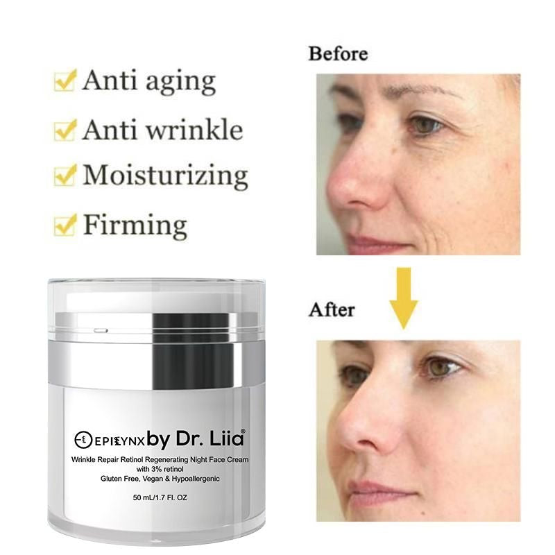 Illuminate Night Repair Retinol Cream for Glowing and Smooth Skin